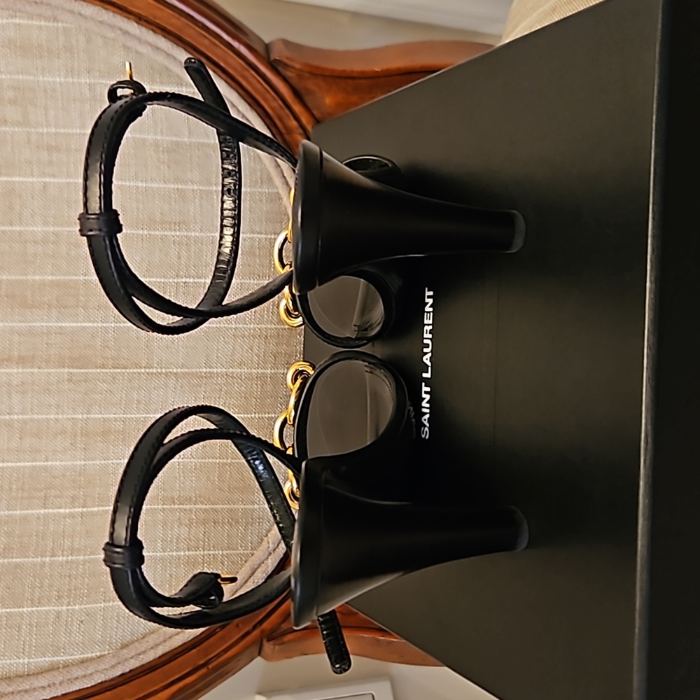 Saint Laurent le maillon 95 sandal - Picture 4 of 8